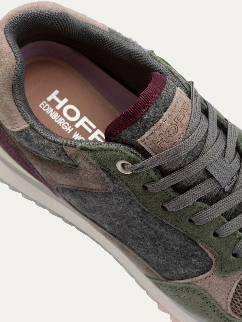 Zapatillas Hoff City Edinburgh Mujer Verde Gris Oscuro | CGR1825RT